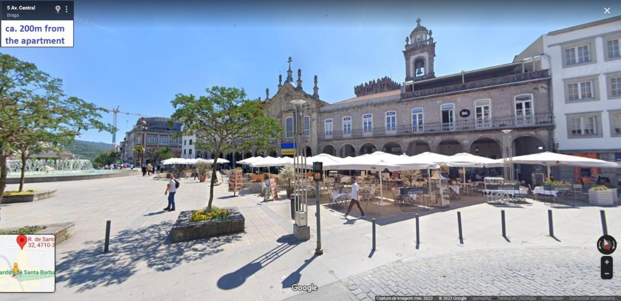 Charm City Center Apt 140M2 & Free Parking Lägenhet Braga Exteriör bild